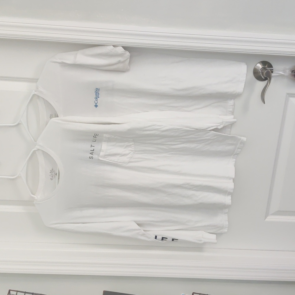 Bundle Salt Life & Columbia White Tees